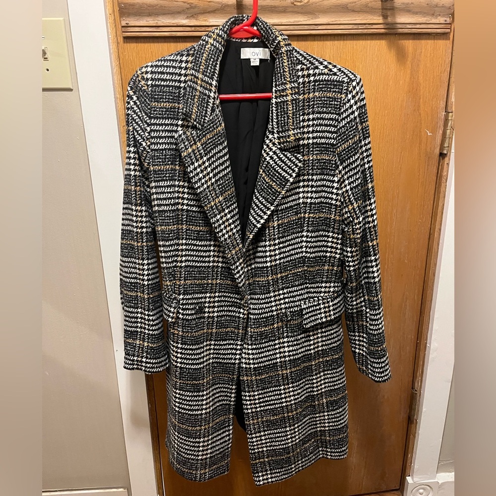 Plaid Fall Coat